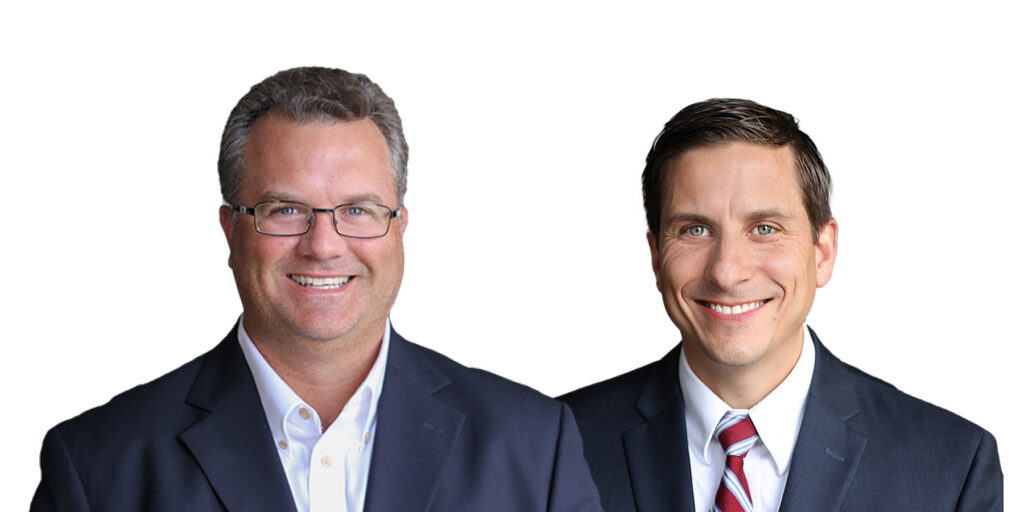 Headshots of Brian Canella (left) and Steve  Drechsler (right)