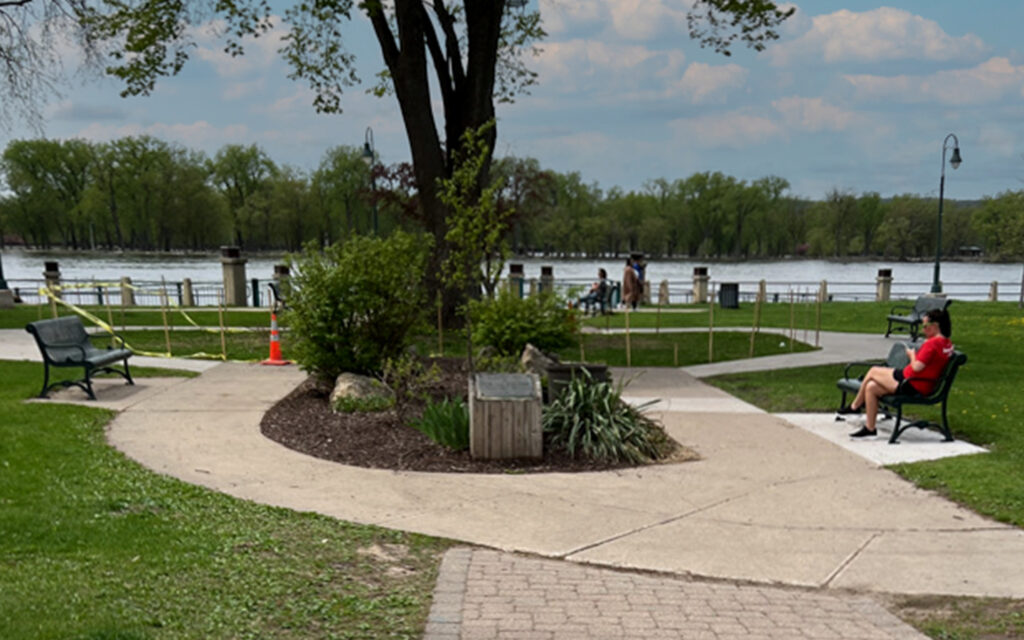 Photo of a park in La Crosse, Wisconsin