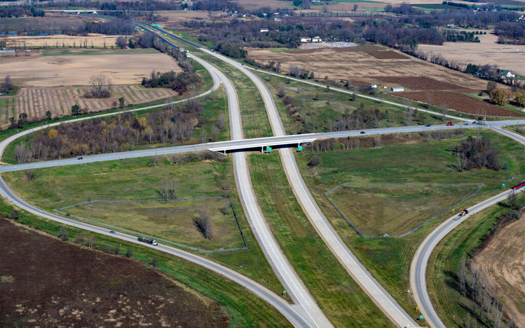 Aerial view photo of US-31 Connector in Michigan