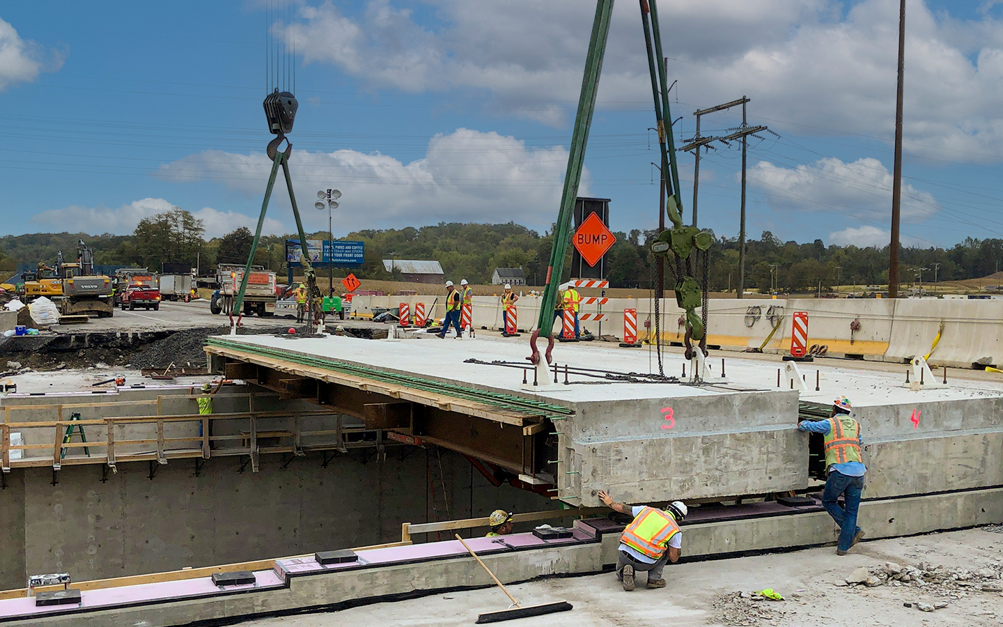 Photo of EB-117 bridge replacement in Pennsylvania