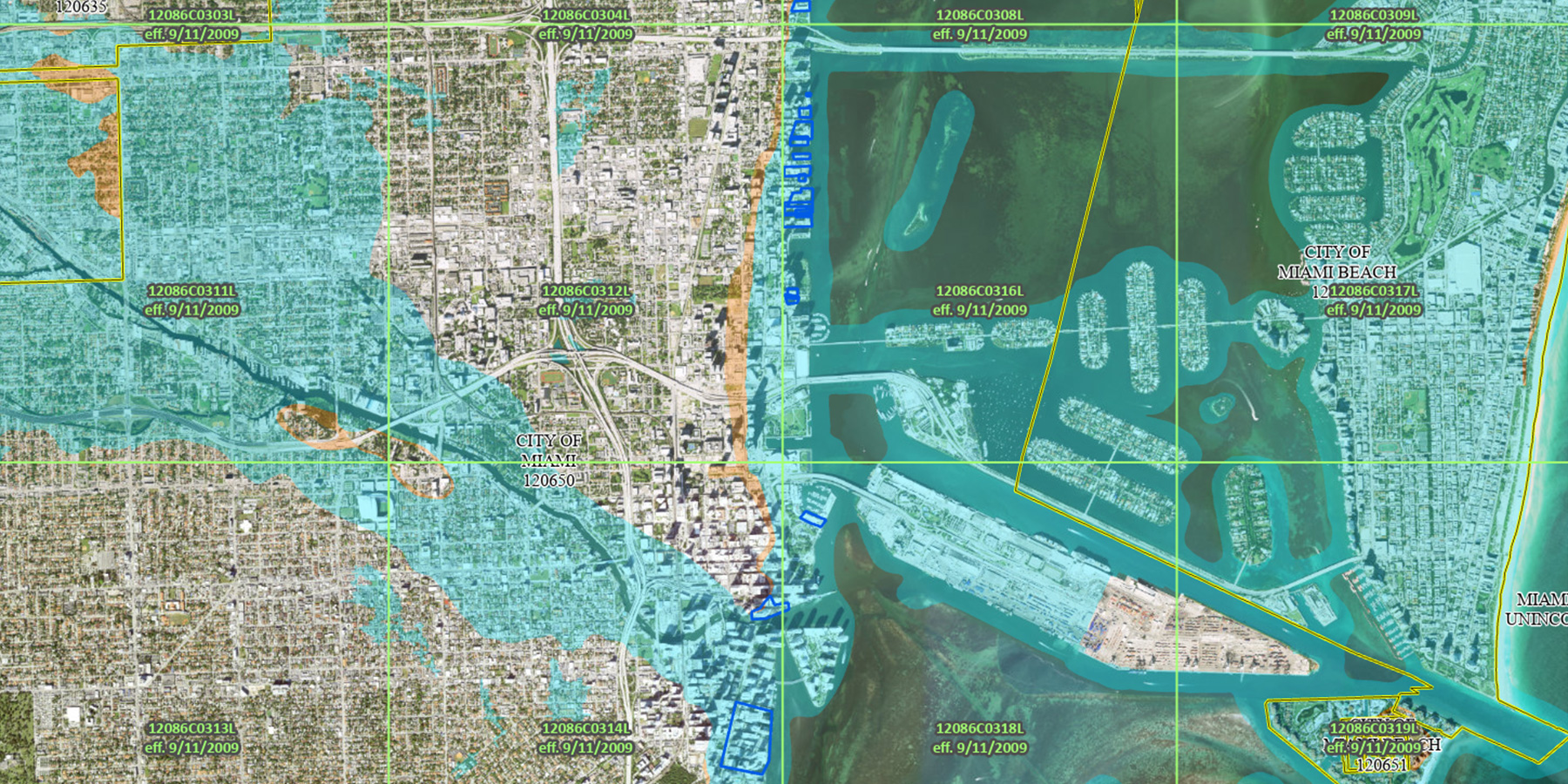 Photo of FEMA flood map