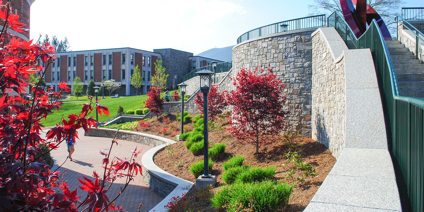 Landscaped public space