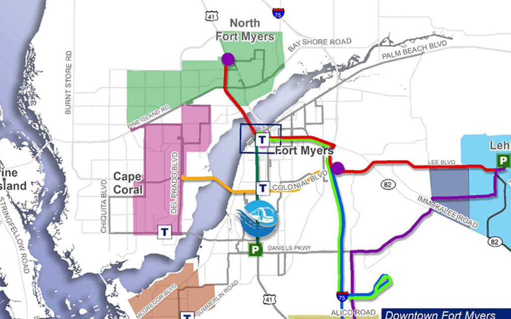 Analysis area map