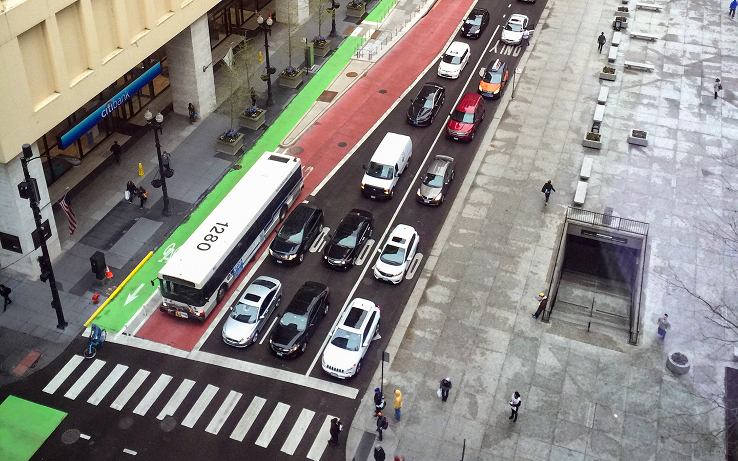 Multi-modal roadway