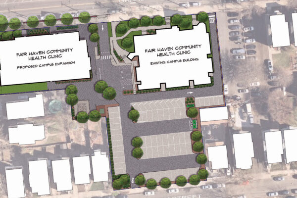 Site Plan for the Fair Haven Community Clinic