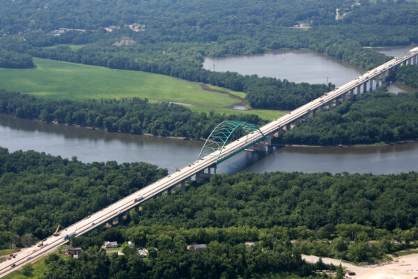 bridge over river