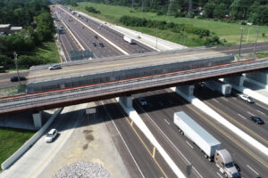 Photo aerial view of I-240 MemFix4 in Tennessee