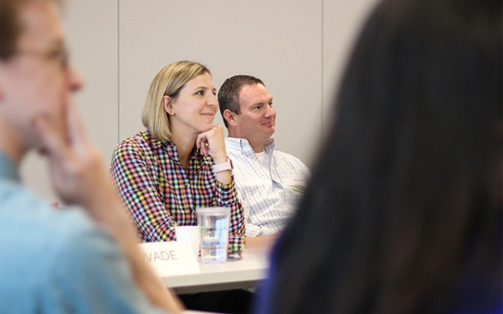 Photo of Benesch employee attending a professional development event