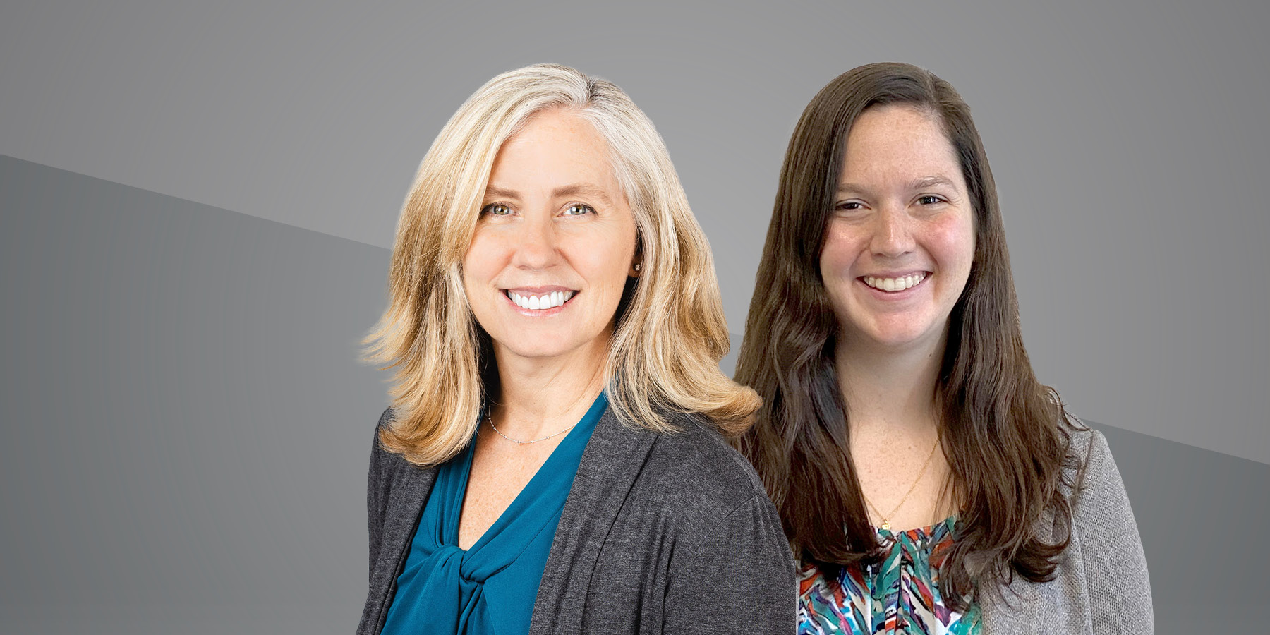 A photo of Debbie Cottrell and Molly Rea smiling