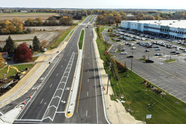 county highway reconstruction