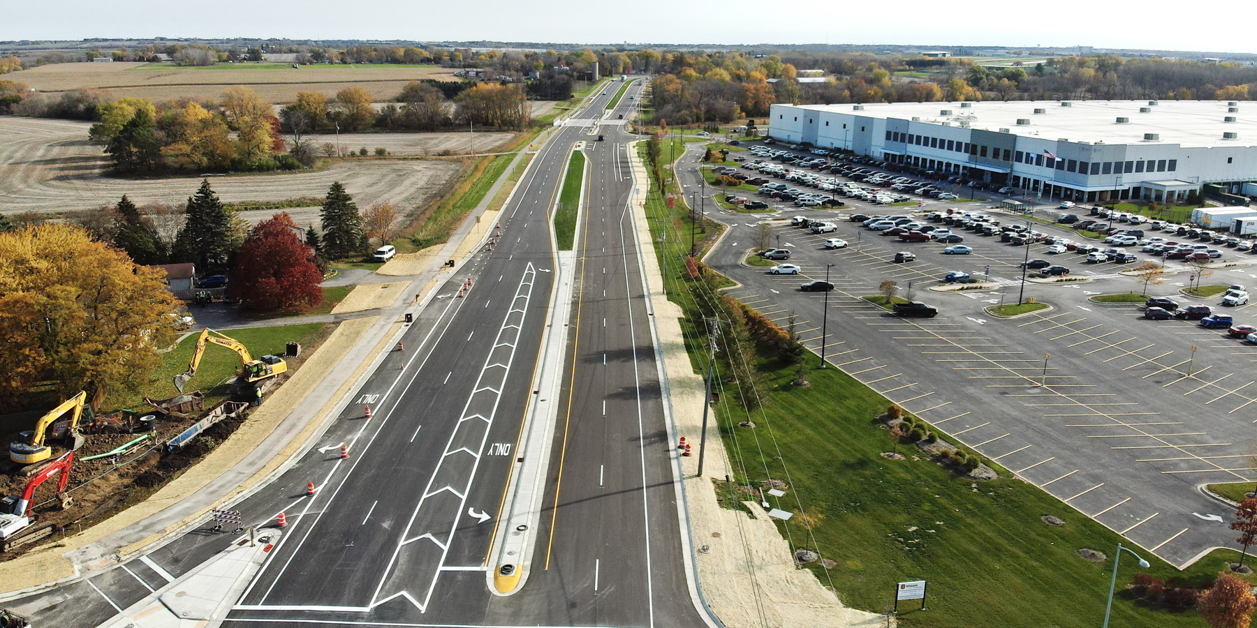 county highway reconstruction