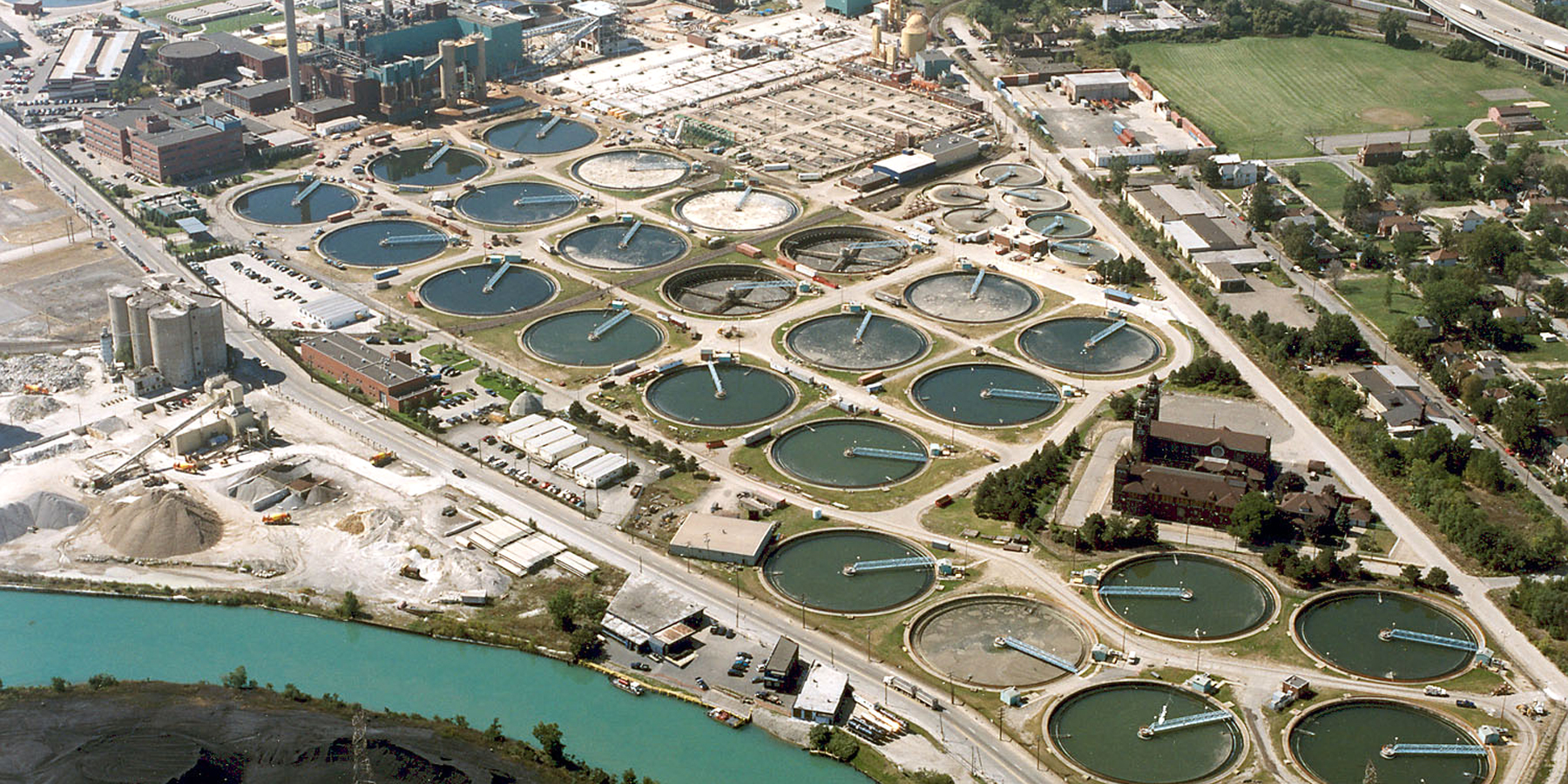 wastewater treatment plant