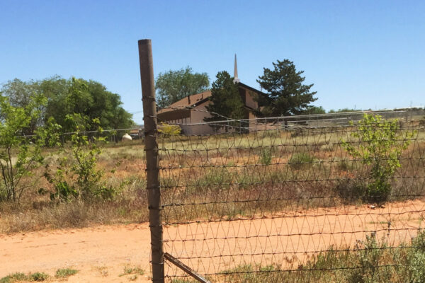 Outdoor view of the Bureau of Indian Affairs site during the Environmental Management Assessment and Performance Program.