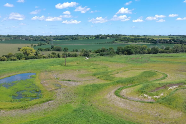 Photo of Glacier Creek floodplain