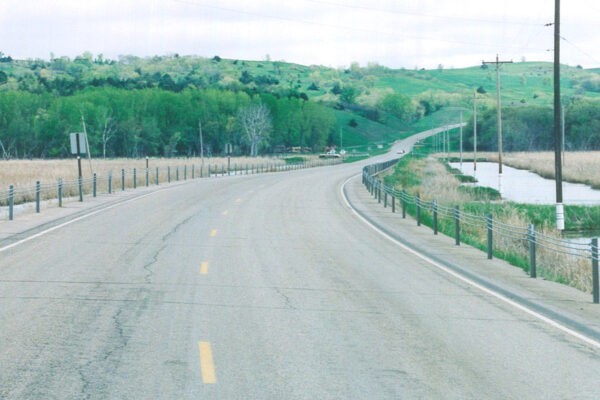 highway over wetlands