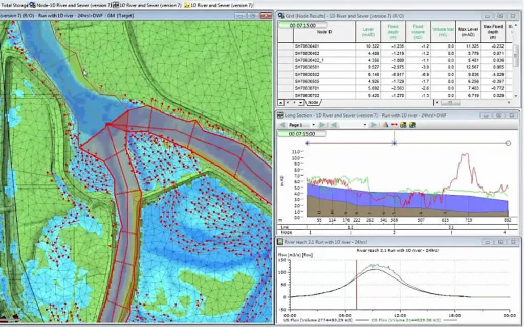 Photo of Inforworks Modeling software