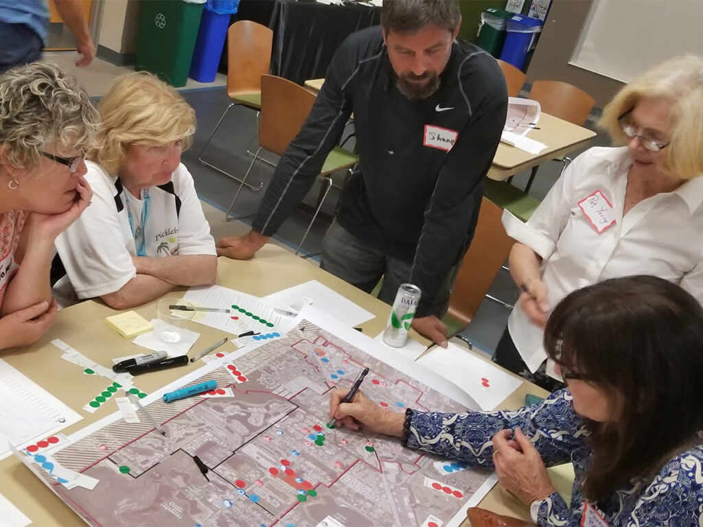 Photo of a community forum in Port St. Lucie, Florida