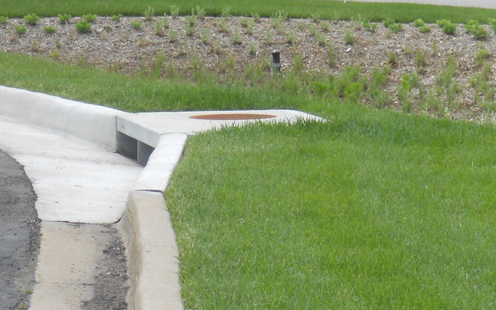 Photo of a closed system modeling for storm water