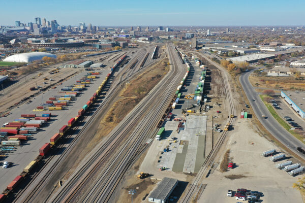 Photo of intermodal yard