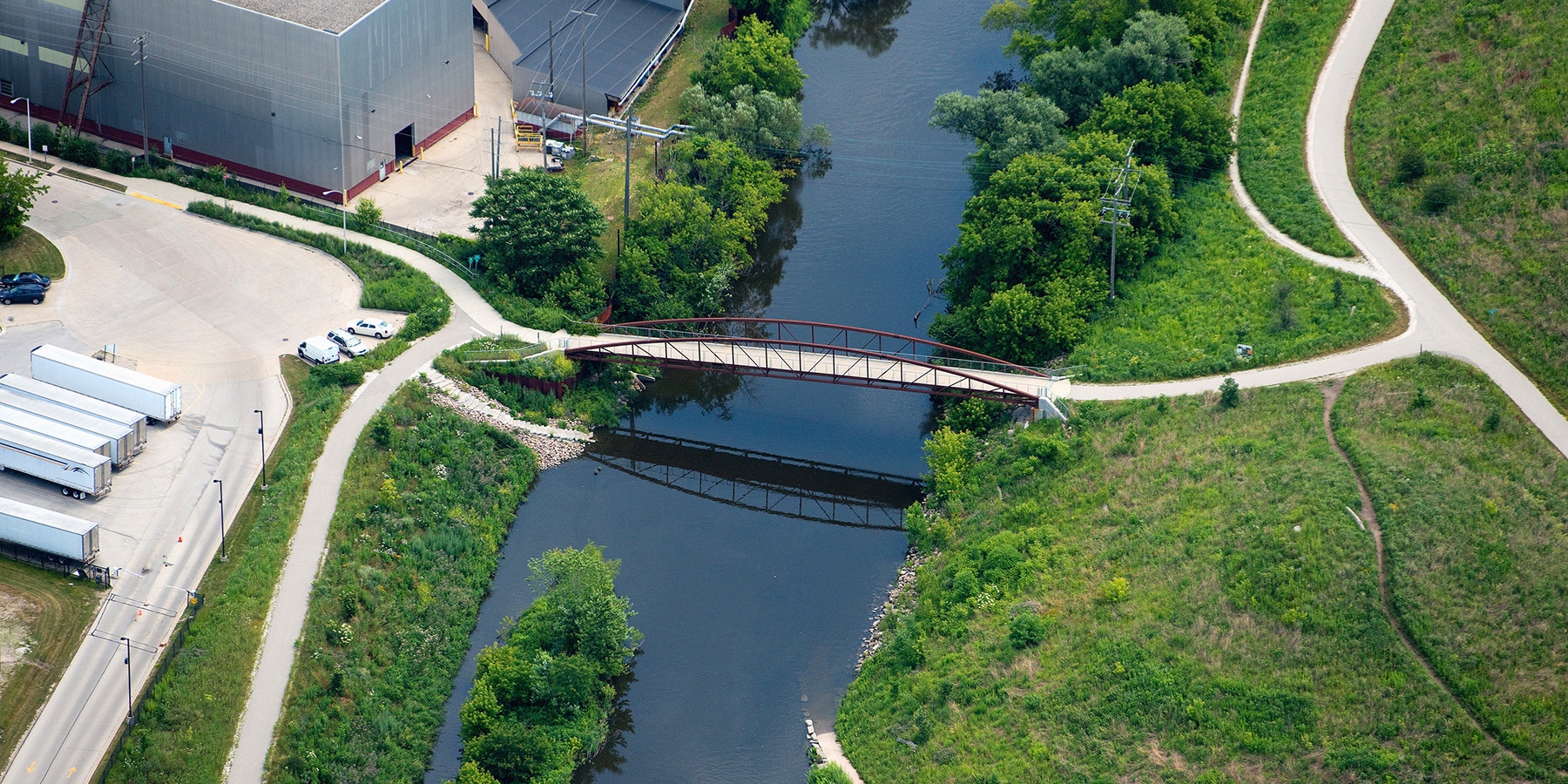 Wisconsin DOT - Three Bridges Park