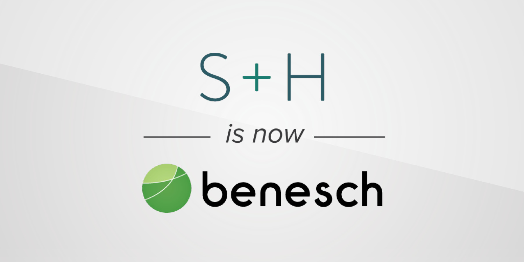 Photo showing S+H Group is now Benesch