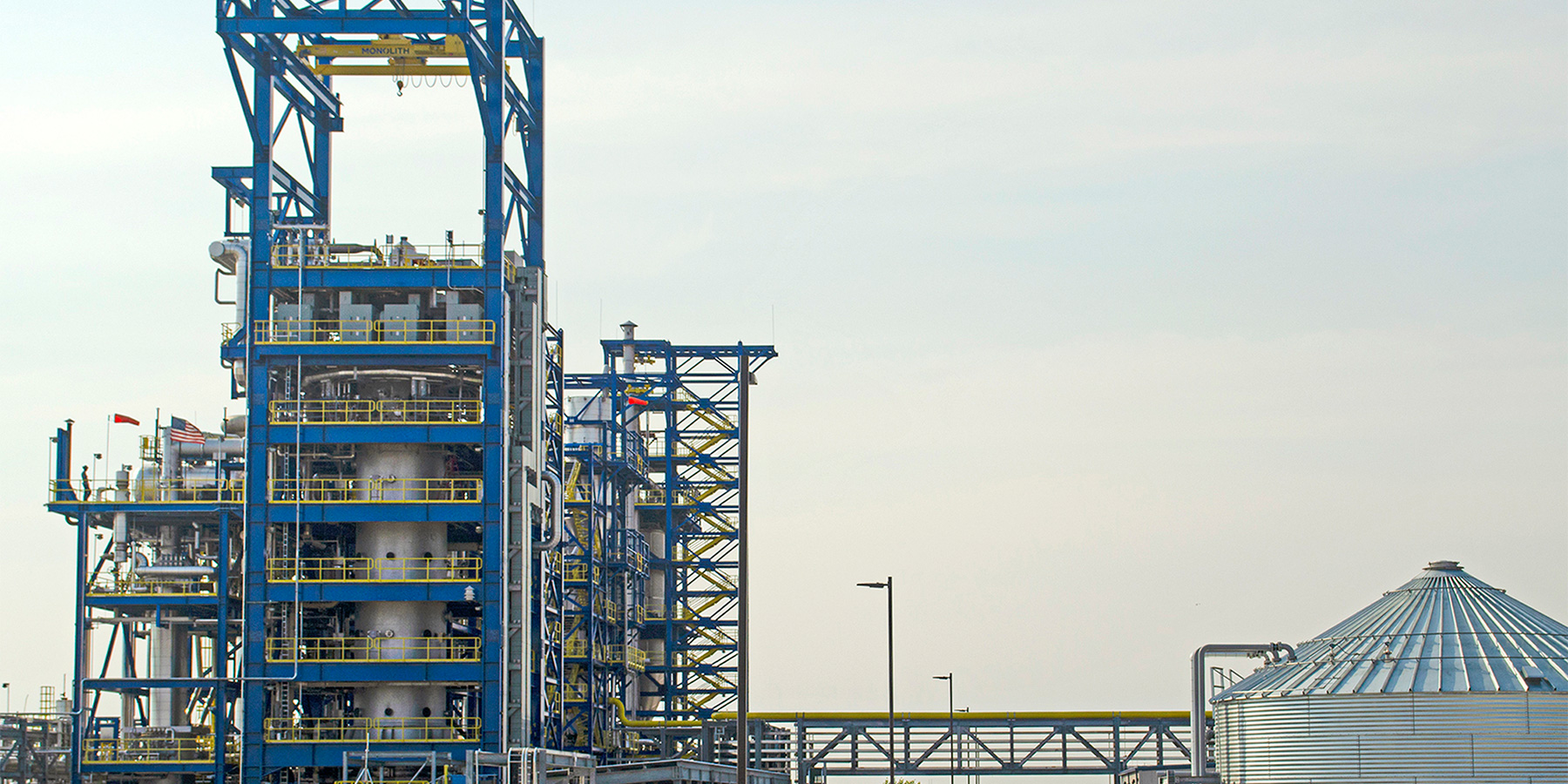 Photo of Monolith carbon black plant in Nebraska