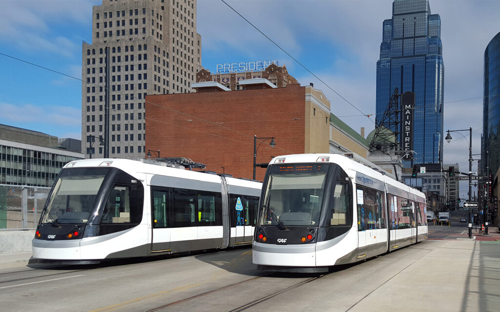 Photo of the Kansas City Streetcar