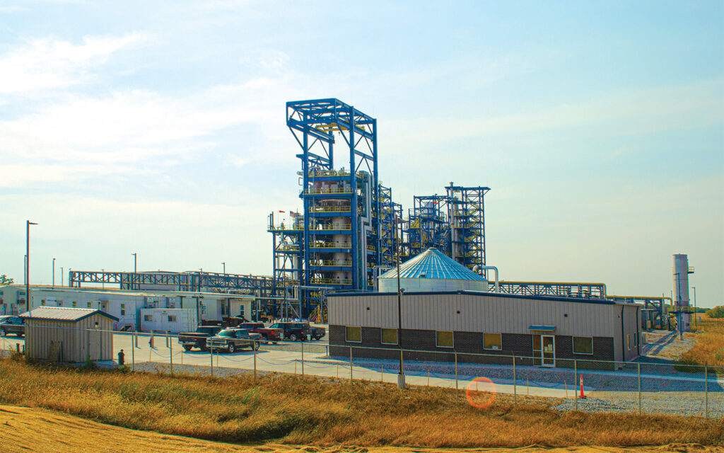 Photo of Monolith carbon black plant in Nebraska