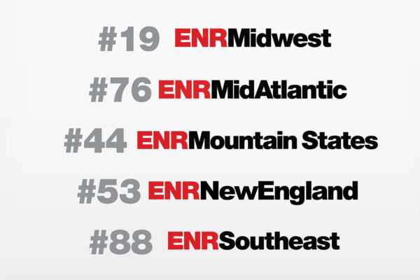 Photo of Benesch 2019 ENR Regional rankings