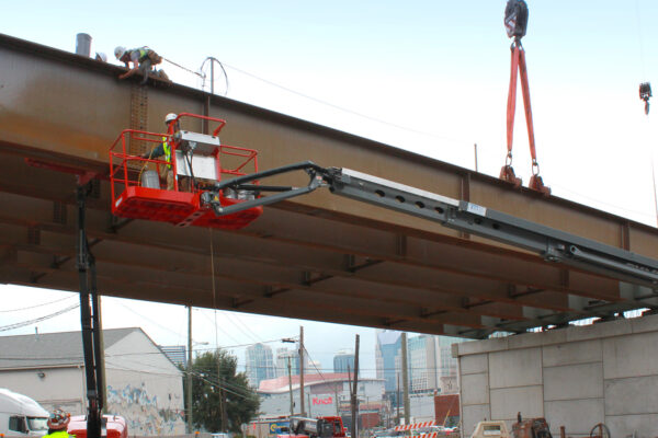 Photo of division street extension construction in Tennessee