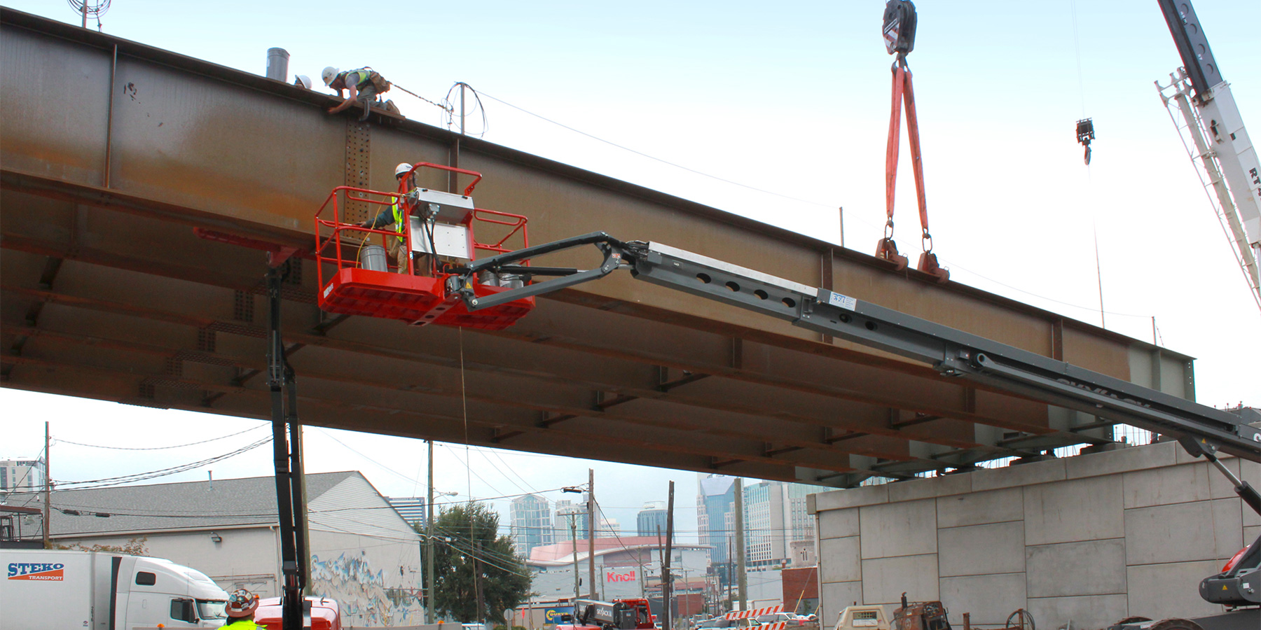 Photo of division street extension construction in Tennessee