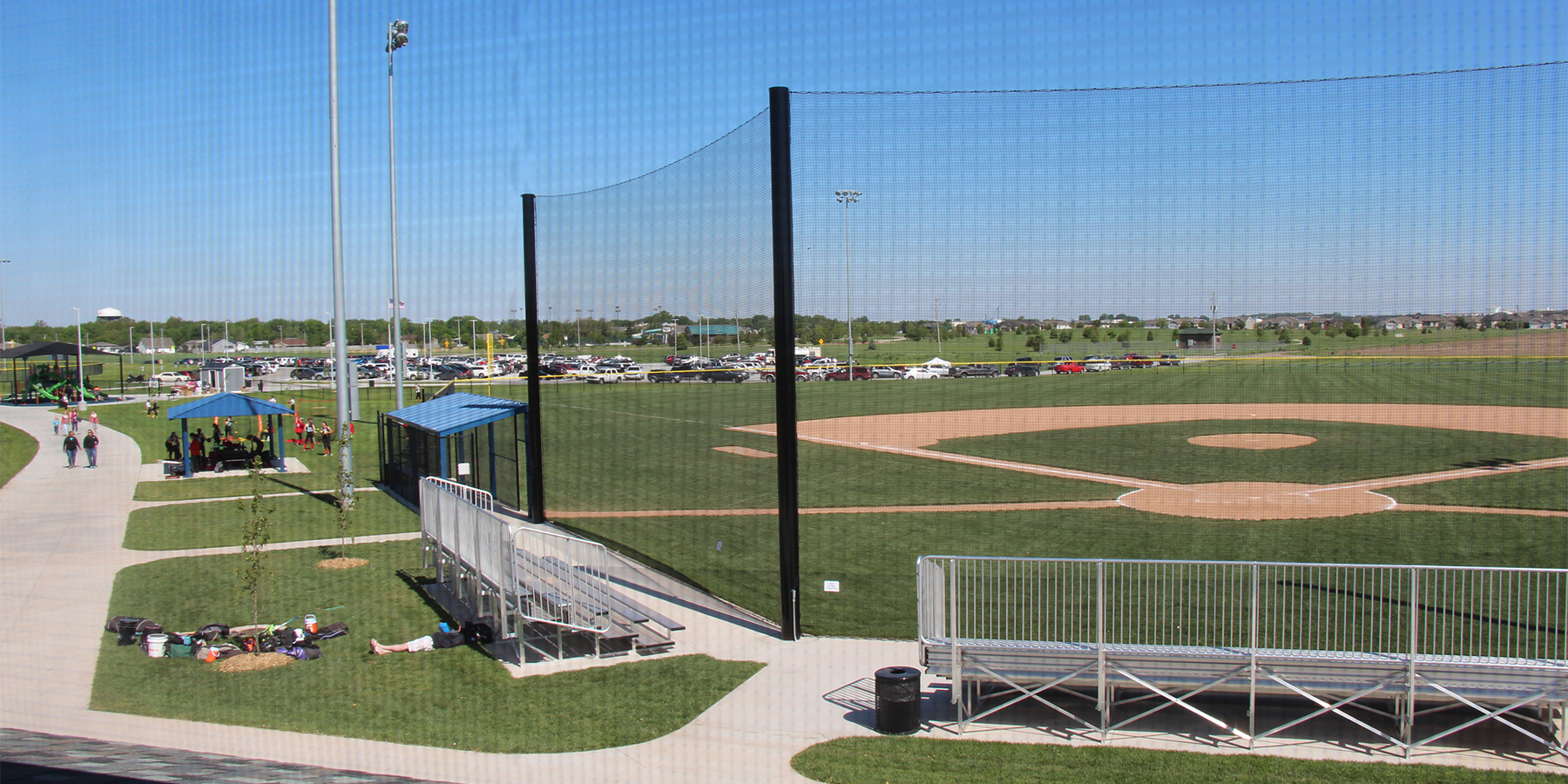 Photo of the fields at York Ballpark Complex