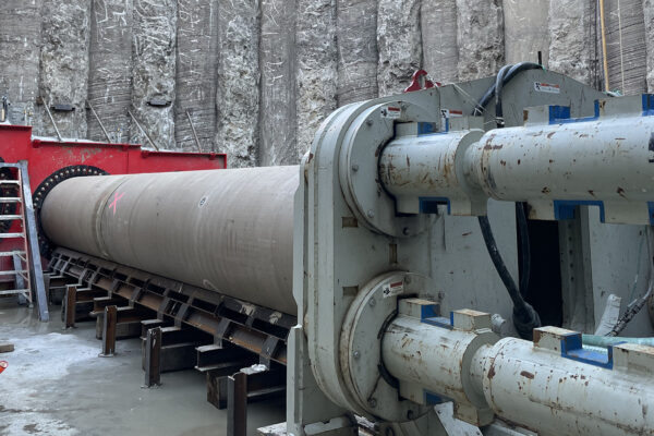 Tunnel operations on the Copper Creek Interceptor project