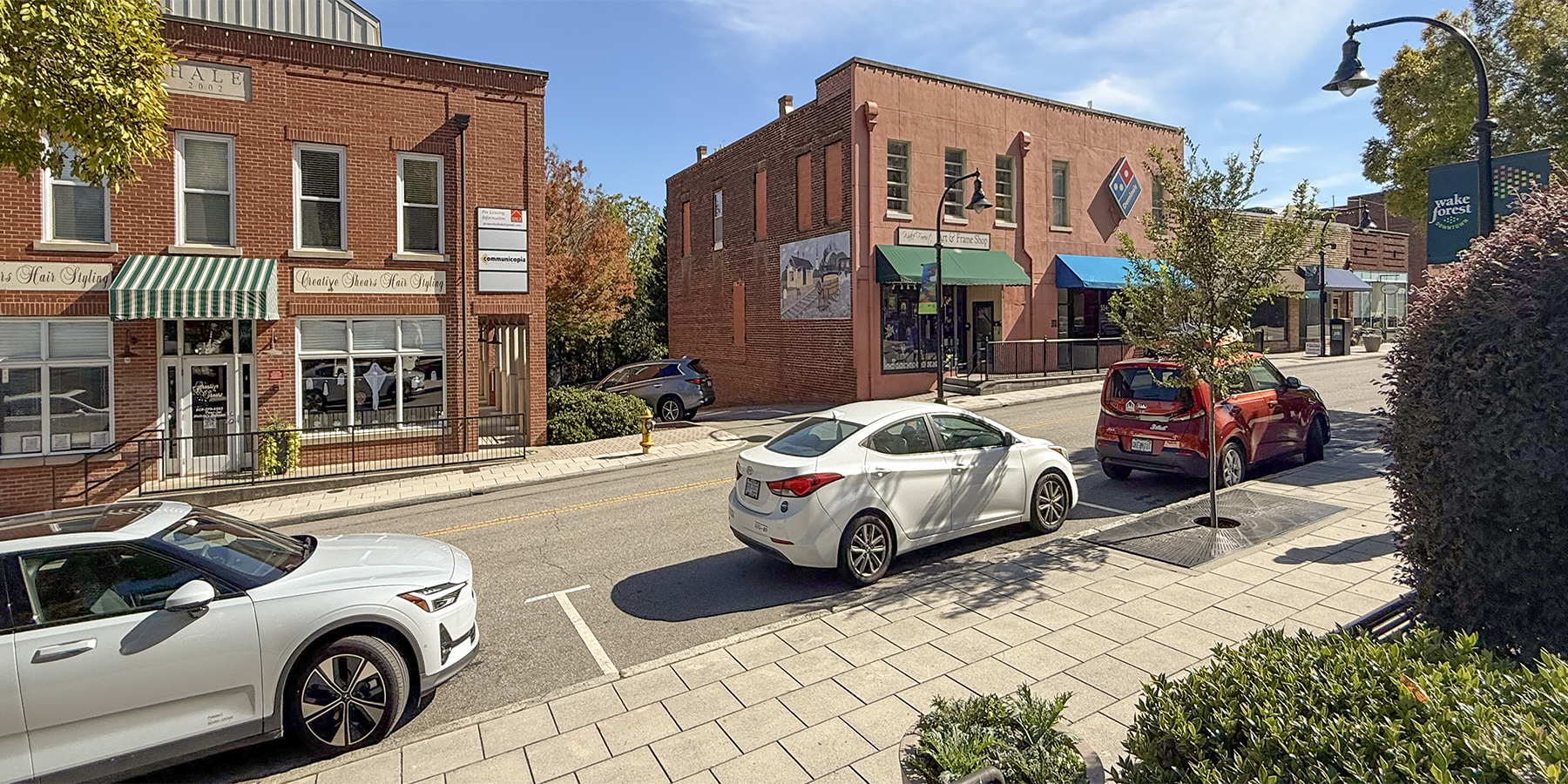 Street in Wake Forest, NC