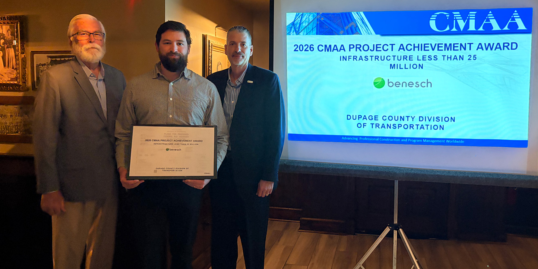 Geneva Road over West Branch River Earns CMAA Award
