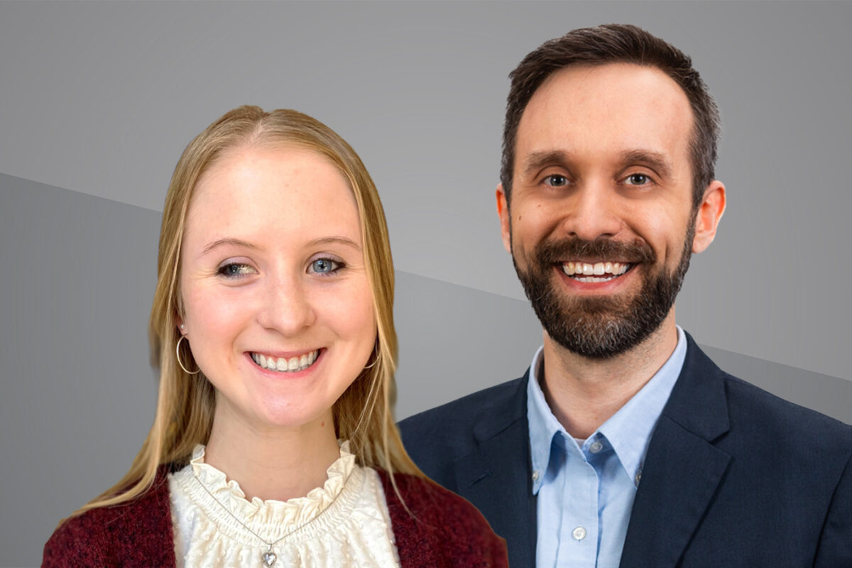 Al Bronakowski and Allison Faulkner Earn Bentley Premier Scholar Accreditation