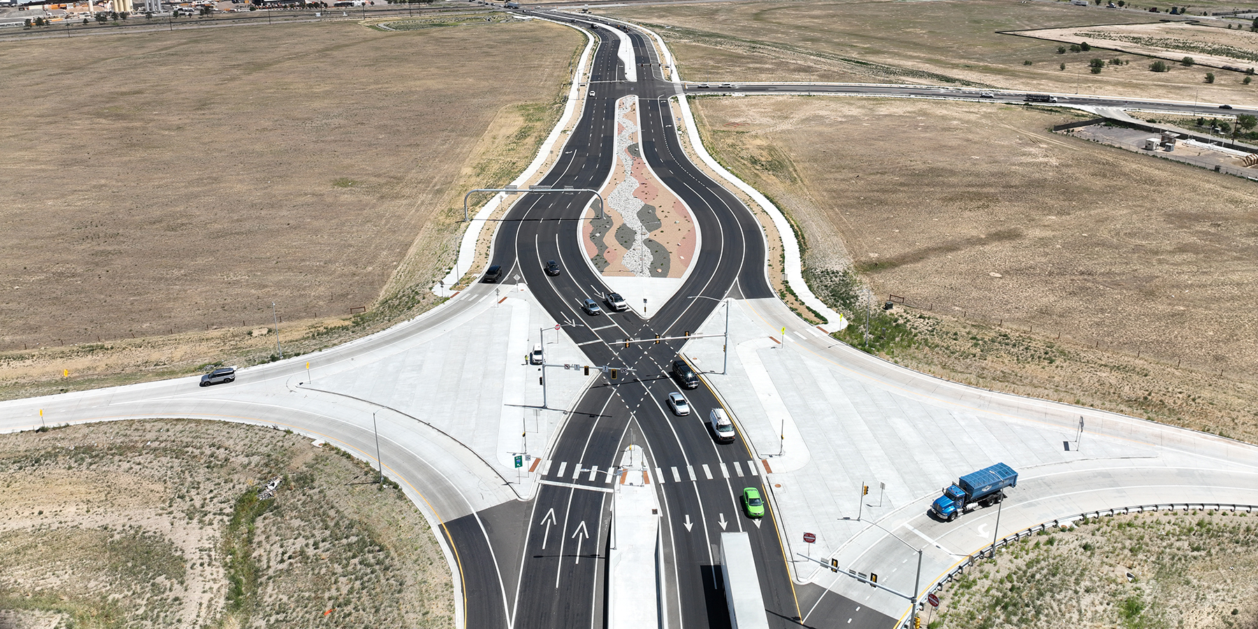 I-70 and Picadilly Interchange in Aurora, Colorado